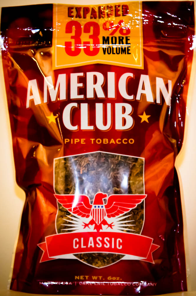American Club Pipe Tobacco Expanded